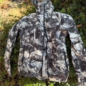 lululemon athletica Black & White Abstract  Jacket